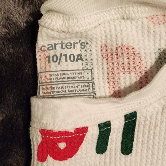 Carter's Christmas Pajamas LOT- Sizes 5, 10 & 14 - Picture 7 of 10